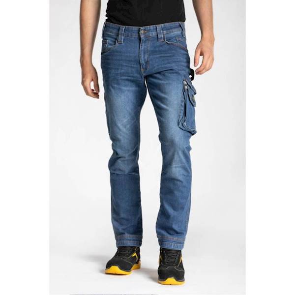 SPODNIE ROBOCZE JEANSOWE RICA LEWIS JOB MEN 50