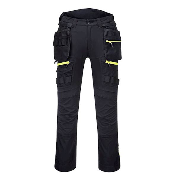 SPODNIE ROBOCZE PORTWEST DX4 CZARNE 34/50