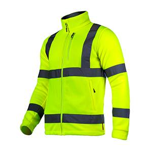 BLUZA POLAR OSTRZEGAWCZA LAHTI PRO L40109 ŻÓŁTA S