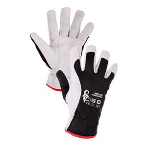 RĘKAWICE ROBOCZE KOMBINOWANE ZIMOWE CXS TECHNIK WINTER 8