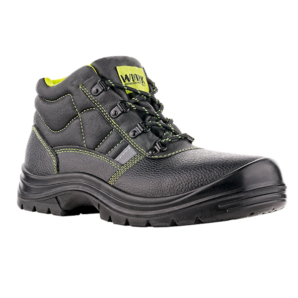 TRZEWIKI VM FOOTWEAR STOCKHOLM S1 FO SR CZARNO-ZIELONE 42