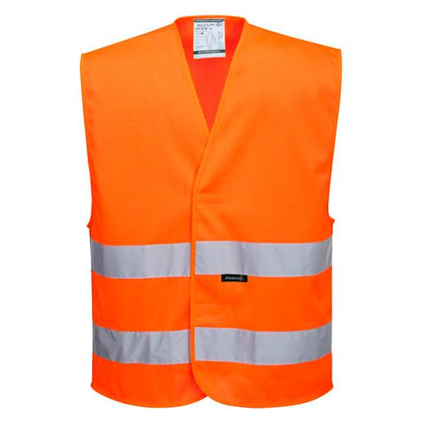 KAMIZELKA ROB. OSTRZ. POMAR. SIATKOWA ALTUS2 3XL