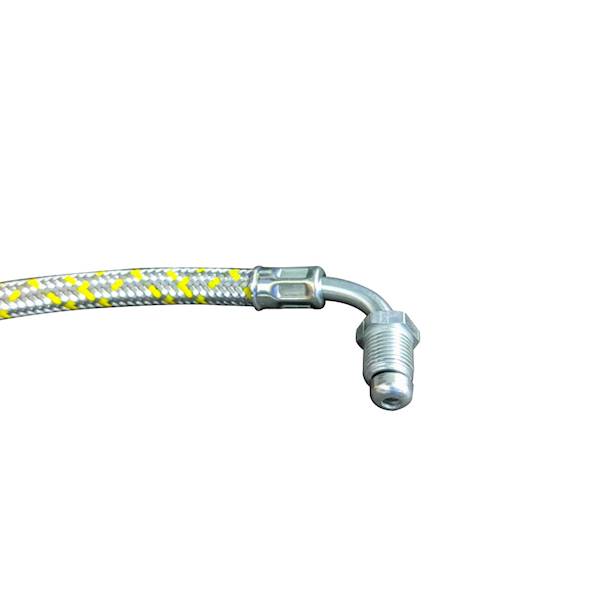 Przewód paliwa kątowy 90° GZ 1/4" x GW 3/8" 1000mm