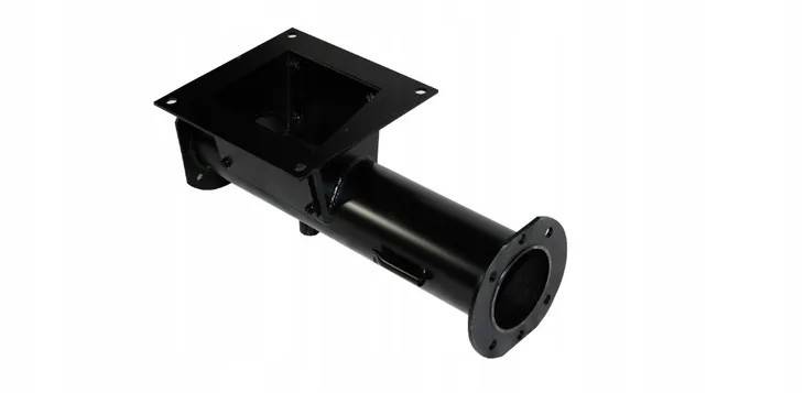 Rura podajnika dł. 468mm 25-50 kW z kołnierzem PA 