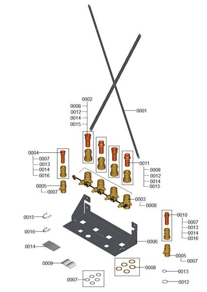 Viessmann Pomoc montażowa szerokość 450mm