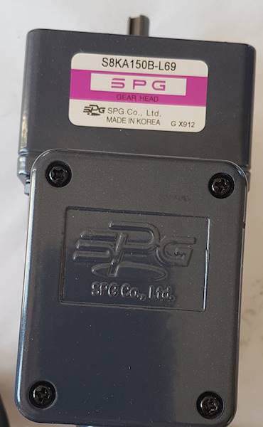 Motoreduktor do peletu 230VAC 25W 8obr/min, 7,84Nm