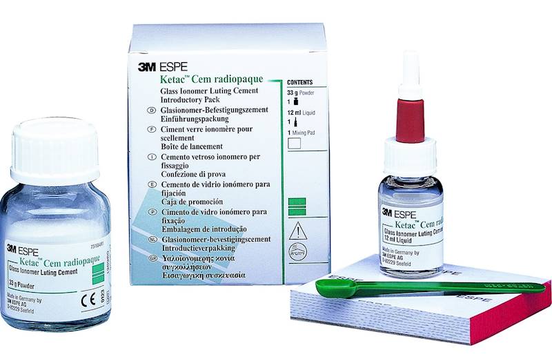 Ketac Cem zestaw op. 33g+12ml proszek + płyn
