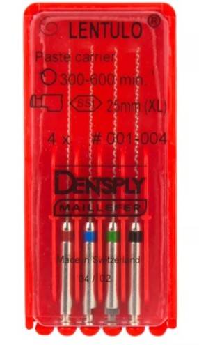 Lentulo Maillefer  Nr 4 czarne  25mm    op. 4szt