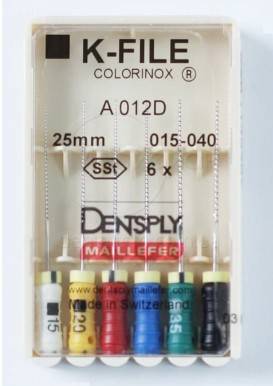 Pilnik K Maillefer  15-40 kpl.