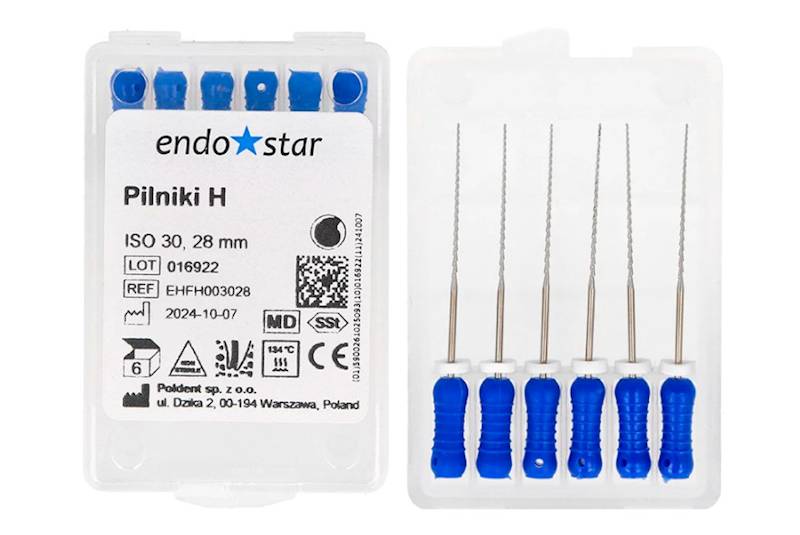 Pilniki H 6szt 30. dł 28mm