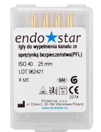 Lentulo PFL ze sprężynką  40/25mm 4szt.