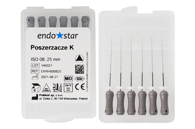 Poszerzacze typu K  6 szt Nr 08. 25mm