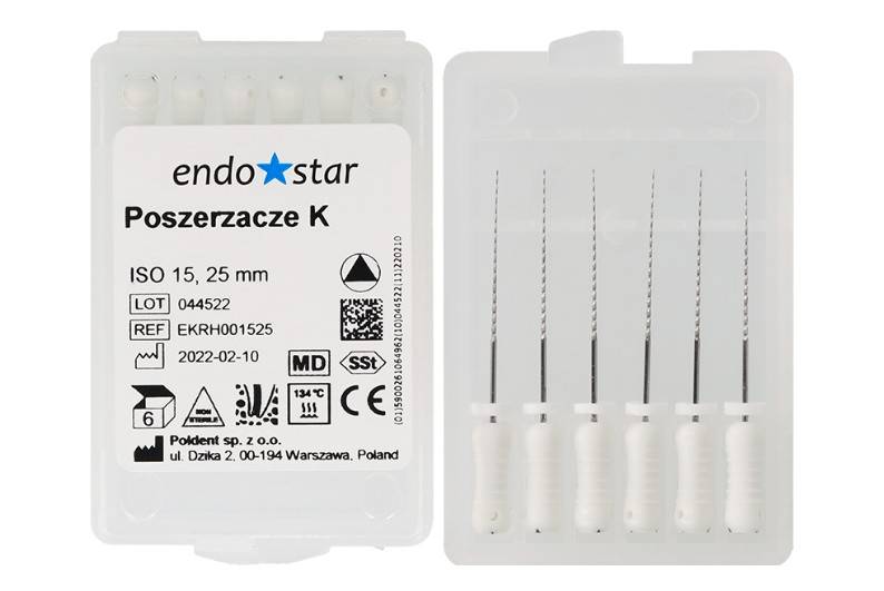 Poszerzacze typu K  6 szt Nr 15. 25mm