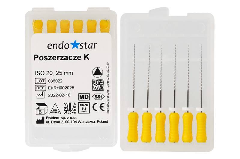 Poszerzacze typu K  6 szt Nr 20. 25mm