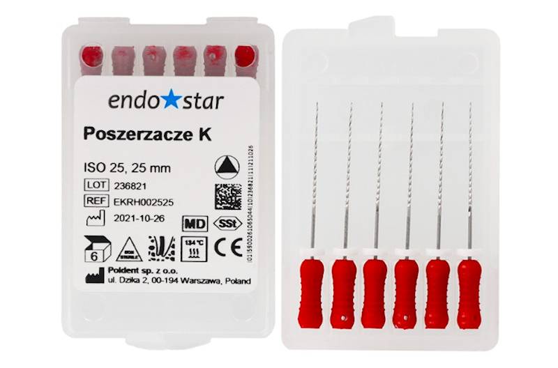 Poszerzacze typu K  6 szt Nr 25. 25mm