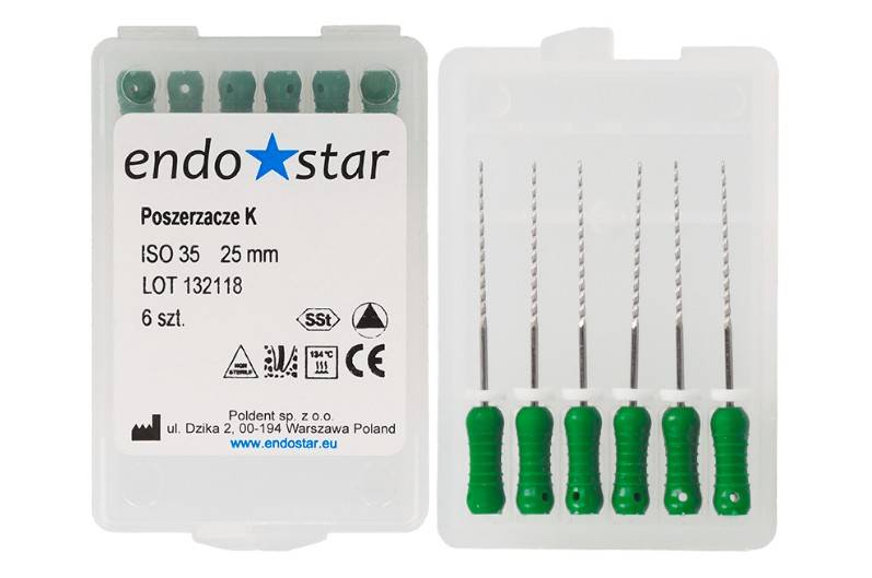 Poszerzacze typu K  6 szt Nr 35. 25mm