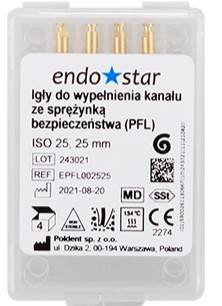 Lentulo PFL ze sprężynką  25/25mm 4szt.