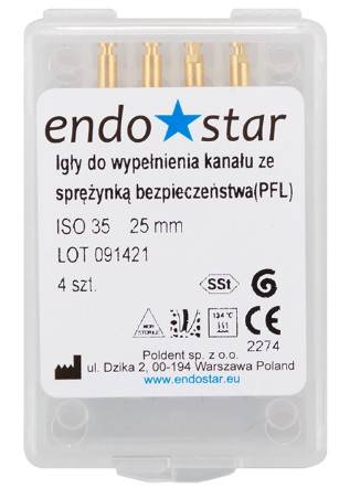 Lentulo PFL ze sprężynką  35/25mm  4szt.