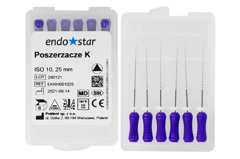 Poszerzacze typu K  6 szt Nr 10. 25mm