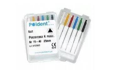 Poszerzacze typu K maszynowe 6 szt. 15. 25mm