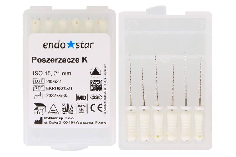 Poszerzacze typu K 6 szt nr  15. 21mm