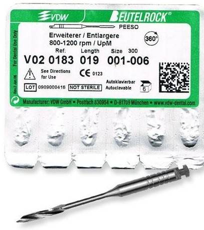 Poszerzacze Peeso VDW ass 001-006 6szt