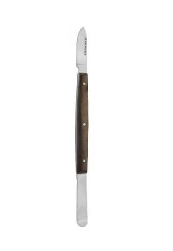 Nóż do wosku LESSMAN (żłobiony) duży 17 cm
