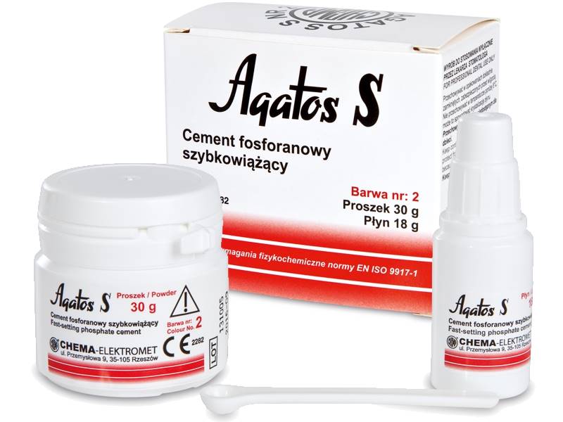 Agatos szybkowiążący nr 3 - 30g proszek + 18g płyn