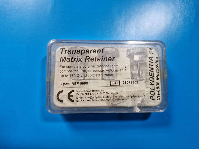 Napinacz do formówek transparentny 3 szt w op.