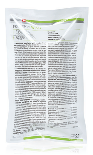 OCC Chusteczki Prosept Wipes zapas 120 szt.