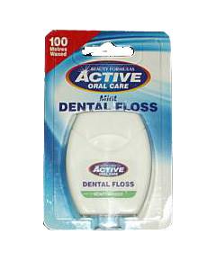 Active Nić Dental Floss  mięt-wos.   100m
