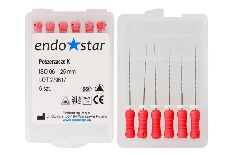 Poszerzacze typu K  6 szt nr 06, 25mm