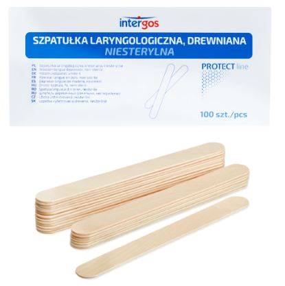 Łopatka drewniana 100szt / szpatułki /
