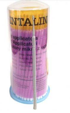 Dentaline Aplikatory Superfine długie białe100 szt
