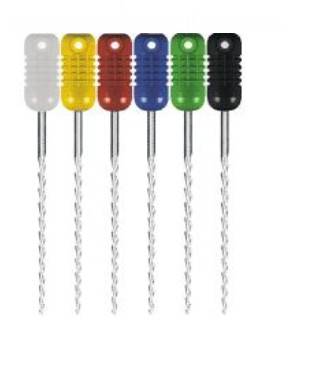 Pilniki H a' 6 szt. ass. 15-40 dł. 21 mm