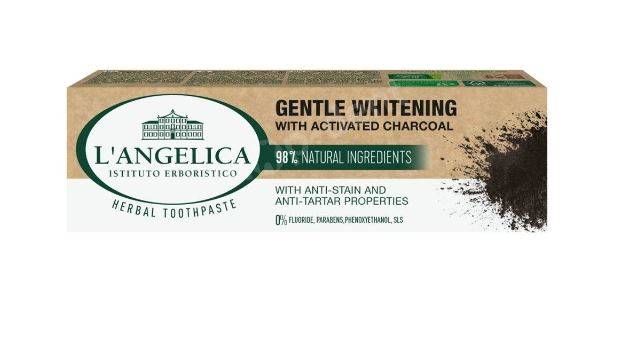Pasta L'ANGELICA łagodne wybielanie z węglem