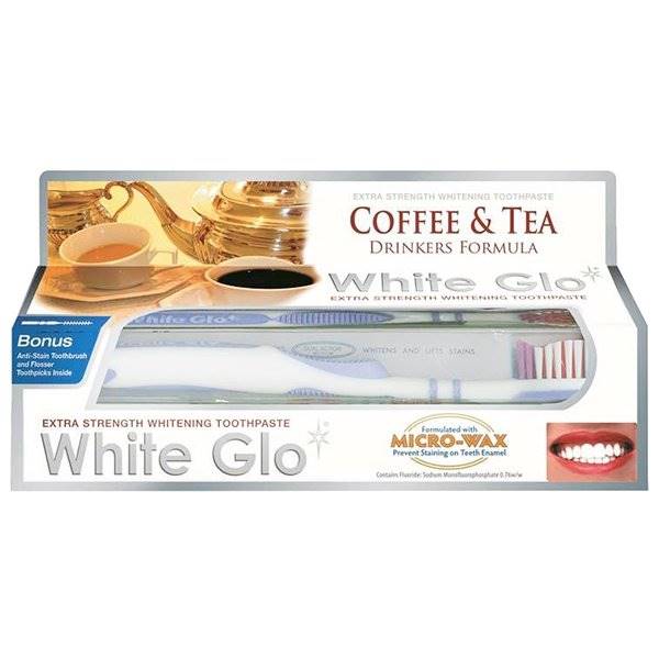 White Glo - Coffee & Tea pasta 100ml