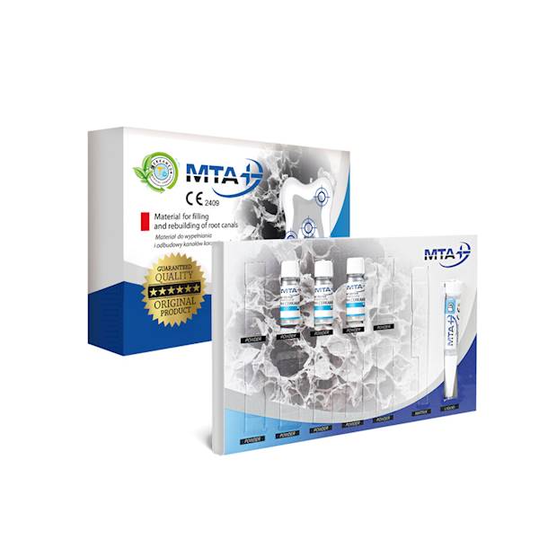 MTA Mini zestaw 0,14g x 3 + płyn 1ml Cerkamed