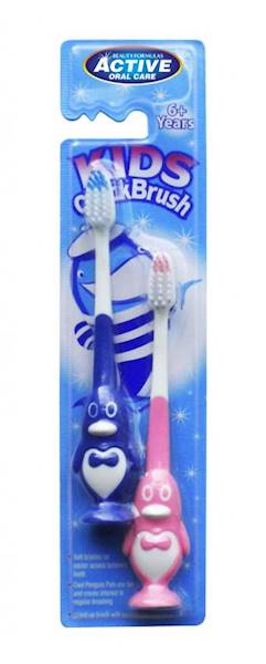 Active Szczoteczka dla dzieci Kids Pingwin 2szt 