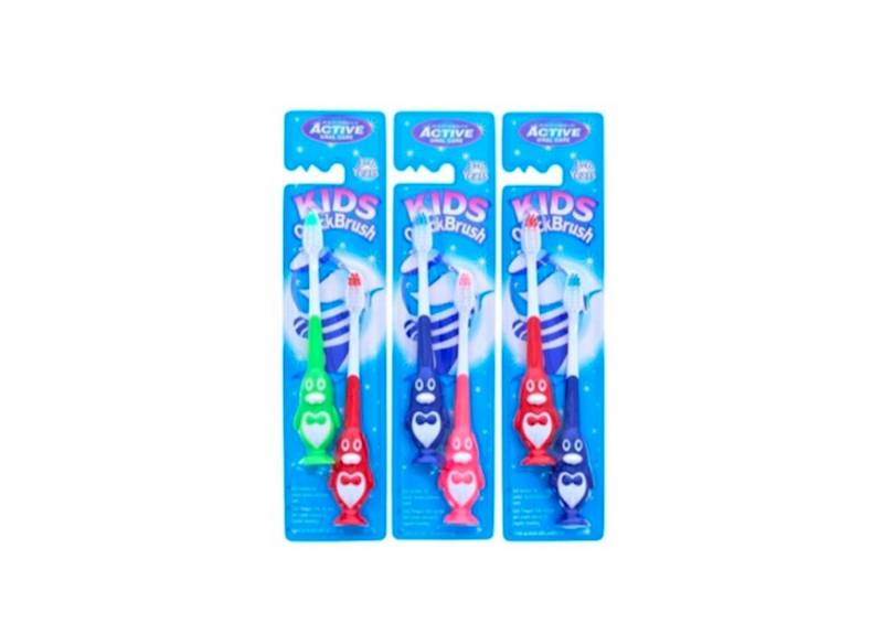Active Szczoteczka dla dzieci Kids Pingwin 2szt 
