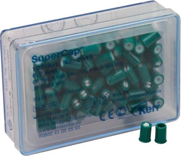 SuperCap 6,7mm zielone bębenki 100szt 2015  