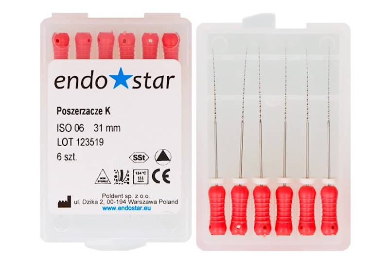 Poszerzacze typu K 6 szt Nr 06. 31mm