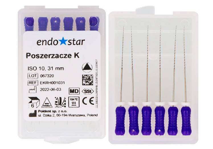 Poszerzacze typu K 6 szt Nr 10  31mm