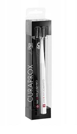 Curaprox Szczoteczka CS 5100 2PACK - WHITE IS BLAC
