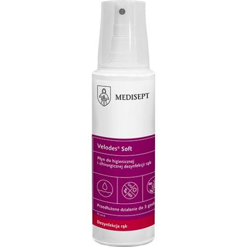 Velodes SOFT 250ml - płyn do dezynfekcji rąk