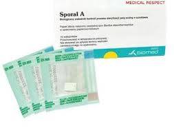 Sporal A - test biologiczny do autoklawu op. 10szt