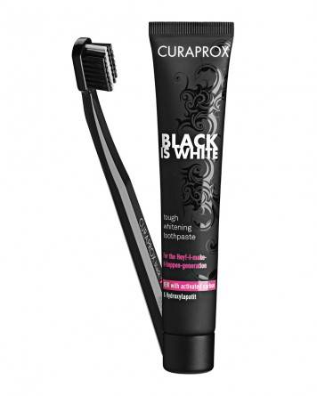 CURAPROX BLACK IS WHITE pasta 90ml + 5100