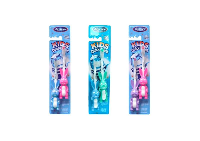 Active Szczoteczka dla dzieci Kids Królik 2szt 3-6