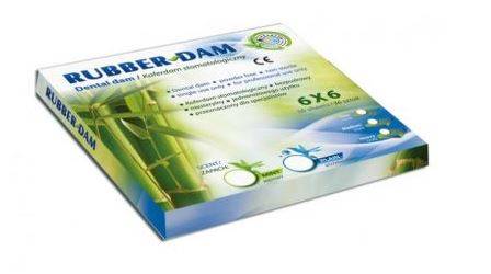 Rubber-Dam Hard -Koferdam gruby op. 36szt Cerkamed