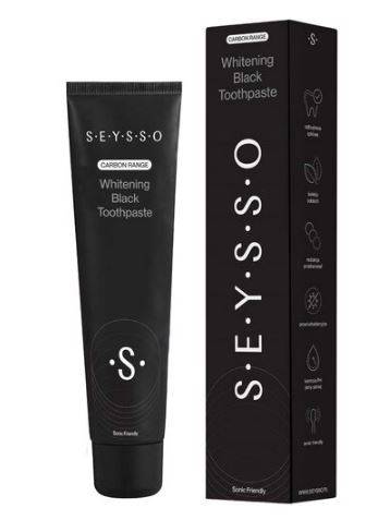 SEYSSO CARBON czarna pasta do zębów 75ml